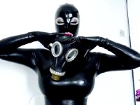 Gas Mask On Top Of Latex Mask ?