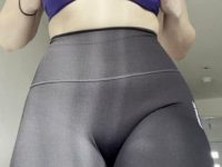 Wearing No Panties Under My Gym Leggings Always Makes Me Work Out Harder I Love Feeling My Pussy Lips And Clit Rubbing Against Them As I Train